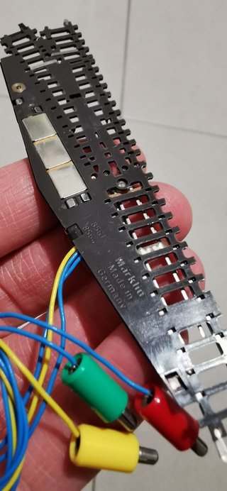 MARKLIN MiniClub desvío eléctrico derecho escala Z