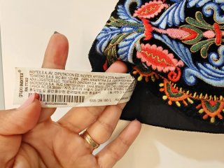 Chaleco bordado Zara Mujer