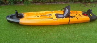 Kayak desmontable impecable.