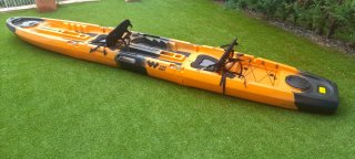 Kayak desmontable impecable.