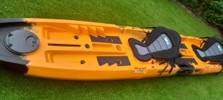 Kayak desmontable impecable.