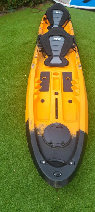 Kayak desmontable impecable.