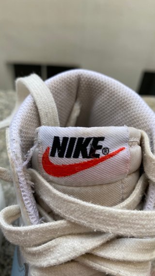 Zapatillas Nike Blazer Mid '77 Blancas/Azul T 35.5