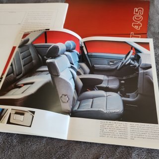 2 Catálogos Originais Peugeot 405