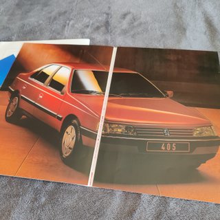 2 Catálogos Originais Peugeot 405