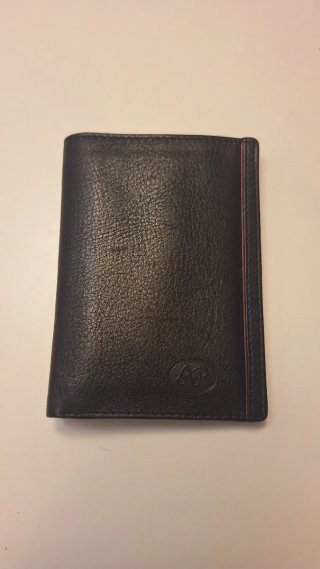 Cartera de piel para hombre