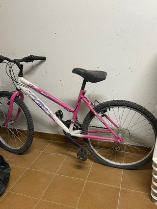 Bicicleta infantil niña rosa