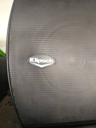 Pareja Altavoces Exterior Klipsch Negros