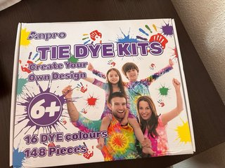 Kit Tie Dye Anpro 148 piezas - 16 colores