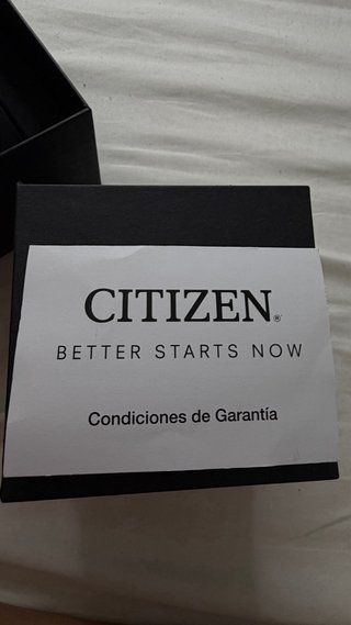 Reloj Citizen Automático Plata y Azul