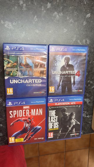 PS4 Slim 1TB Spider-Man + Mando + juegos