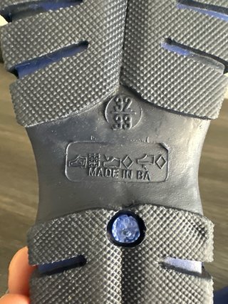 Botas de agua niño talla 32-33