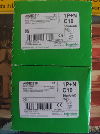 Diferencial 2p 10A vigi auto Schneider A9DE2610