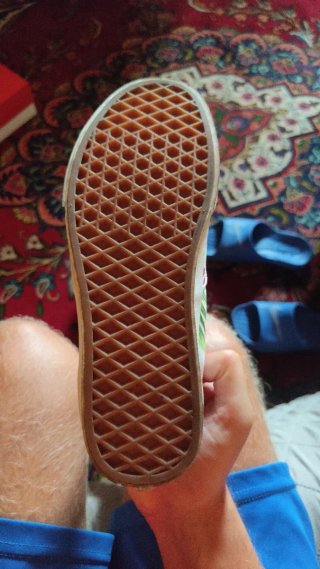 Scarpe Vans donna fiorate bianche e rosa