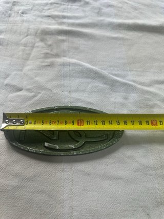 2 Placas Metálicas NSC