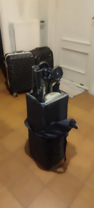 Cuna de viaje con ruedas Olmitos