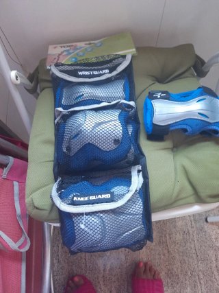 Conjunto protección patines y patinetes Talla M