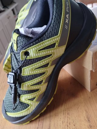 Calzado Salomon Montaña Gris/Verde