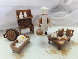 Panadero Playmobil lechero