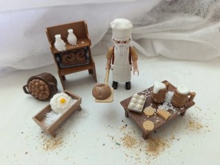 Panadero Playmobil lechero