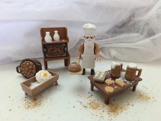 Panadero Playmobil lechero