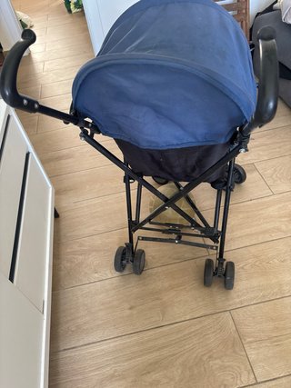 Silla de paseo negra
