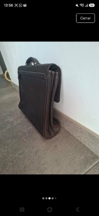 Maletín de piel Puntotres