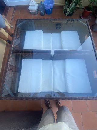Conjunto Comedor Exterior Compacto