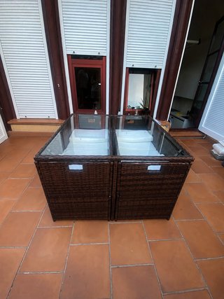 Conjunto Comedor Exterior Compacto