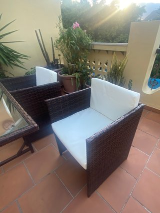 Conjunto Comedor Exterior Compacto
