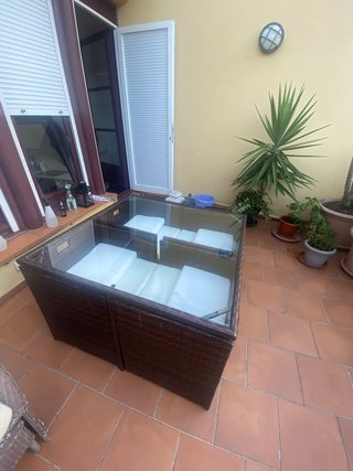 Conjunto Comedor Exterior Compacto