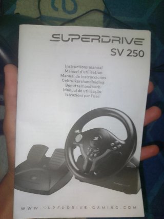 Volante Superdrive SV250 para reparar o piezas