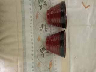 Conjunto 8 cuencos barro rojos