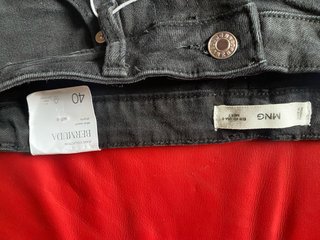 Pantalón corto Mango negro talla 40