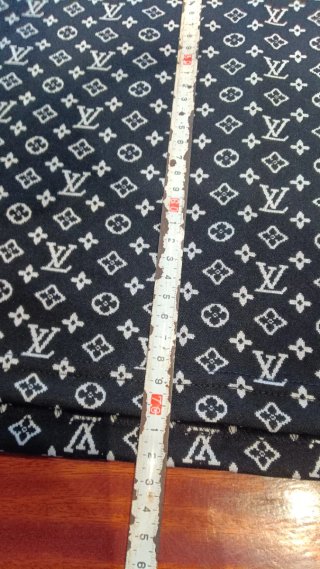 Polo Louis Vuitton Monogram Negro Blanco