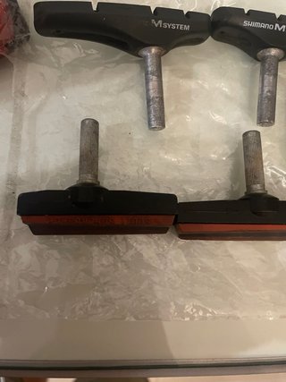 Zapatas de freno para bicicleta SHIMANO y scott