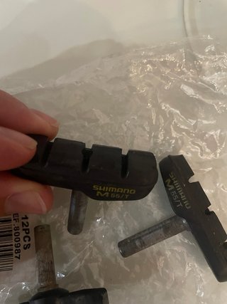 Zapatas de freno para bicicleta SHIMANO y scott