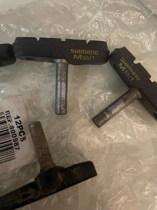 Zapatas de freno para bicicleta SHIMANO y scott
