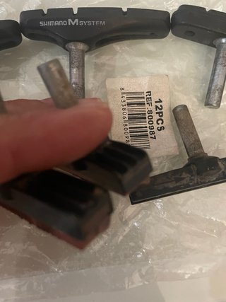 Zapatas de freno para bicicleta SHIMANO y scott