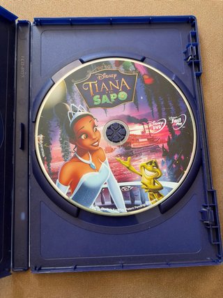 DVD Tiana y el Sapo Disney