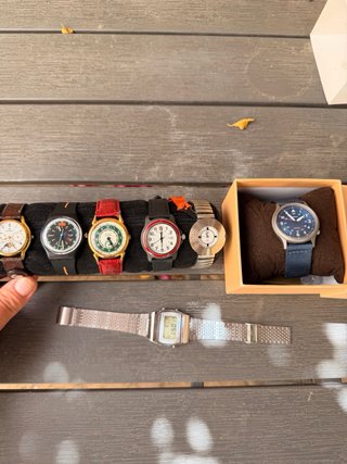 Lote de 7 relojes o cambio