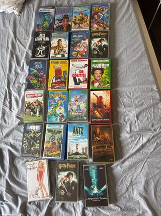 Lote23Películas VHS Variadas y Disney/individuales