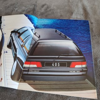 Catálogo Peugeot 405 Break 1990 Original