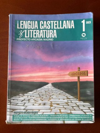 Lengua castellana y literatura, 1 BACH.