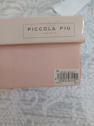 Sandalias Piccola Piu Tacon Talla 38