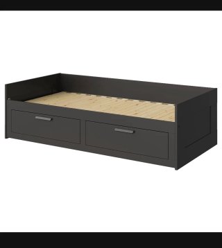 Diván Ikea Brimnes extensible con cajones