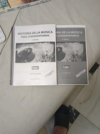 Libros Historia de la música,apuntes y actividades