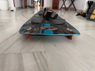 Tabla y arnés de kitesurf