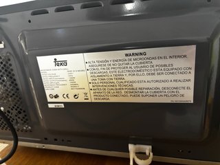 Microondas Grill Teka MWE 23 G Negro