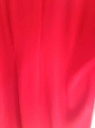 Vestido Zara Crepe Rojo Talla M